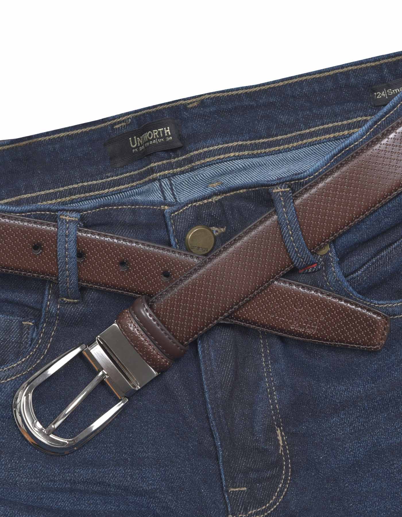 Dark Brown Double Sided Formal Belt