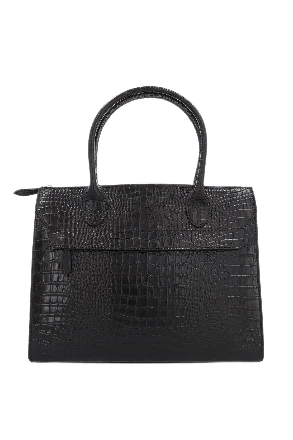 Women Gloss-Brown Leather Bags