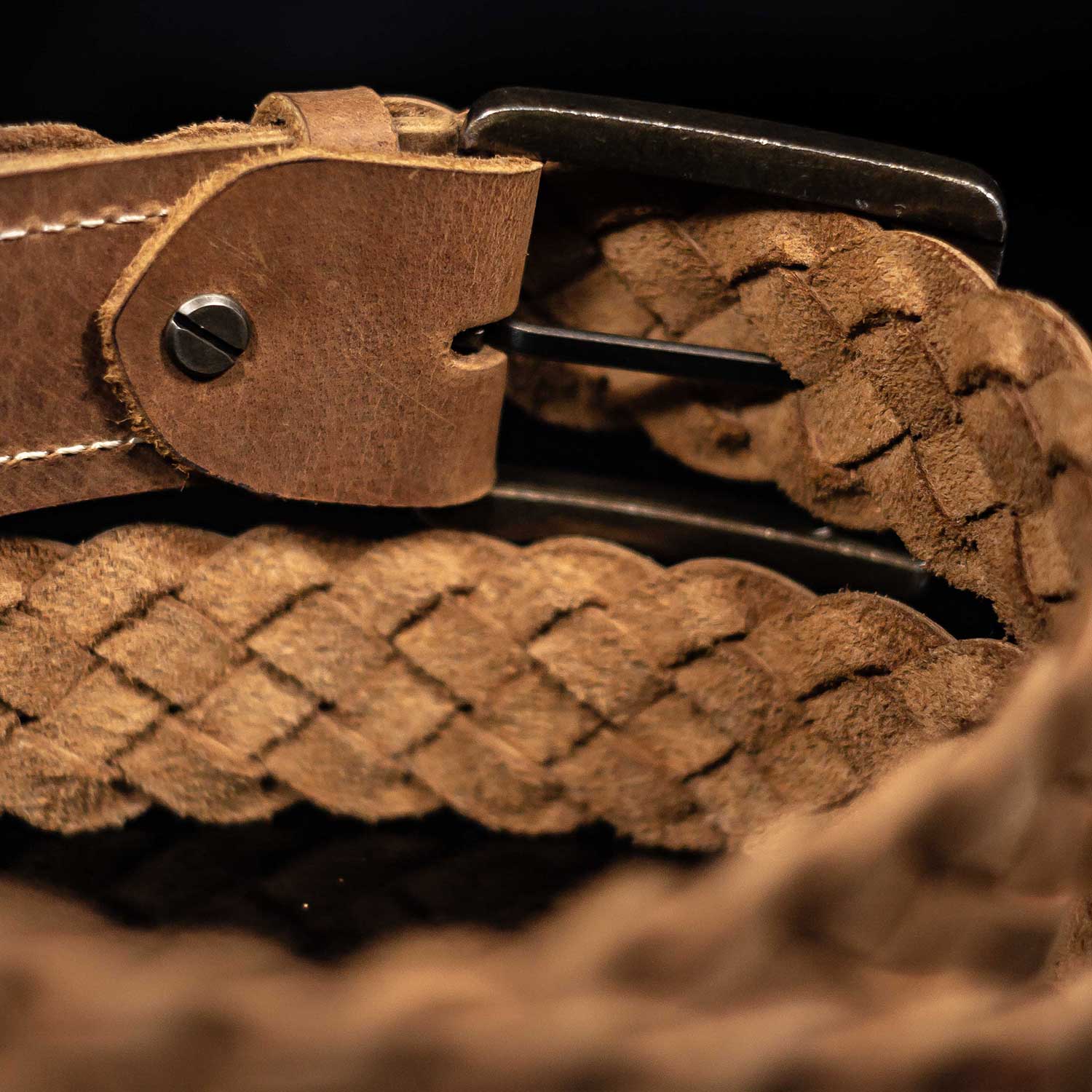 Braidster Five – Leather Belt for Men