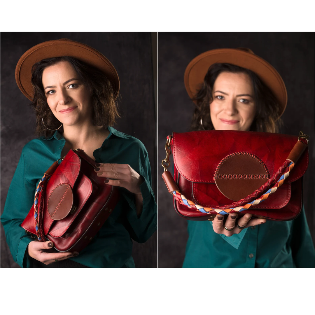 Unique Handmade Leather Purse for Women