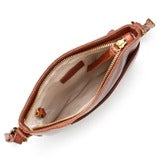 Split Pocket Crossbody in Brandy